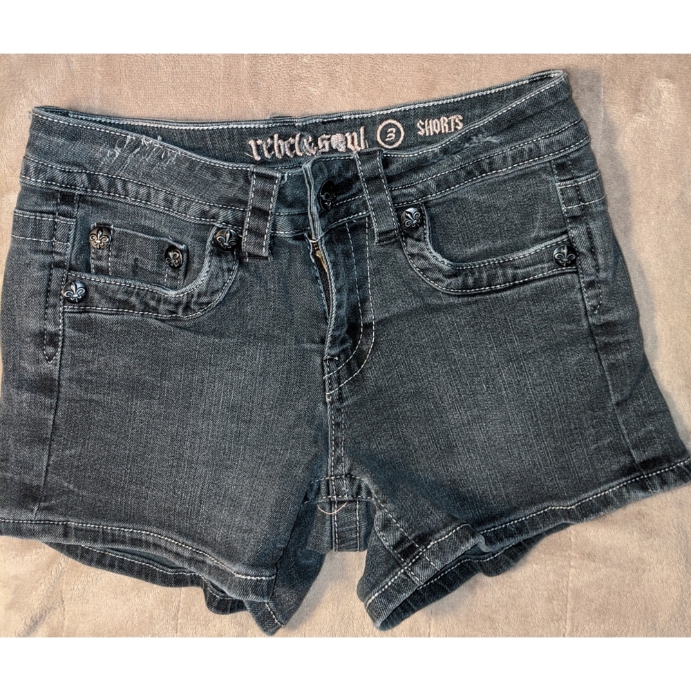 Rebel & Soul Denim Jean Short Size 3